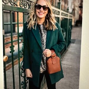 Madewell Carville oversized peacoat